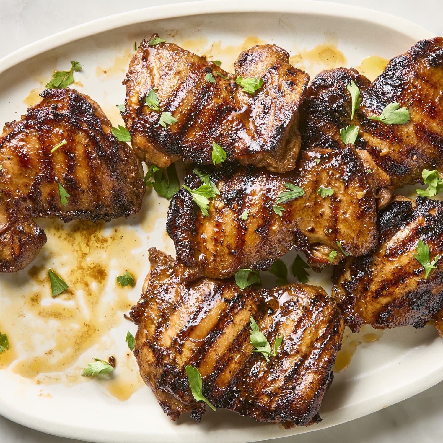Grilled Chicken Thighs