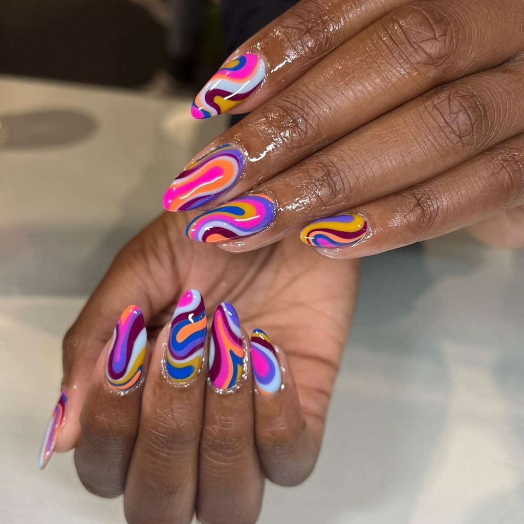 Colorful Abstract Swirls