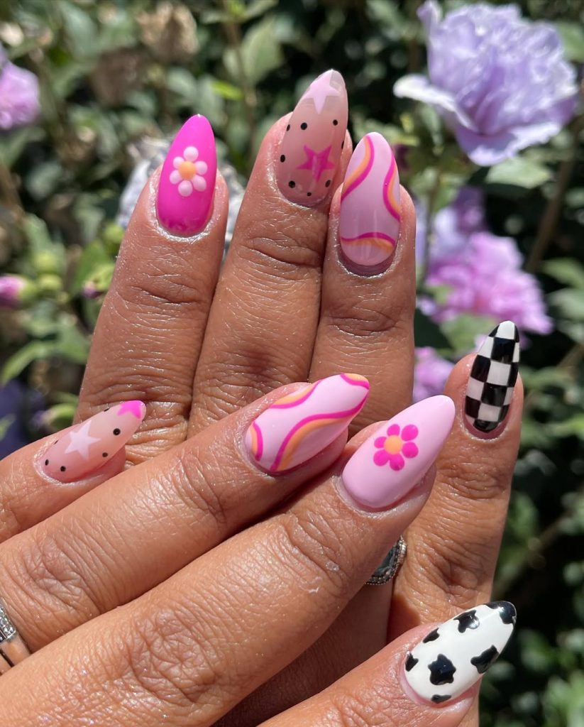 Pinky Floral Pattern