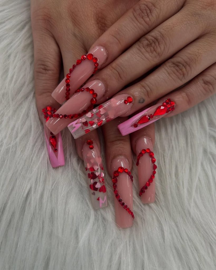 Diamond Red Heart