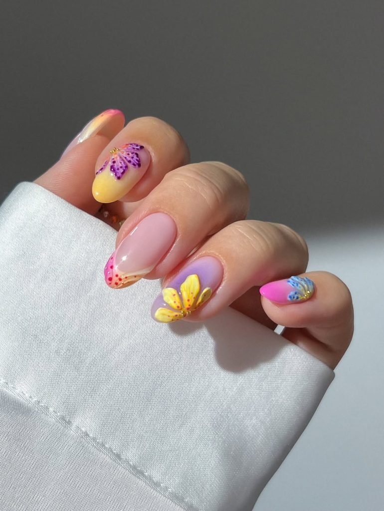 Floral Glass Fade
