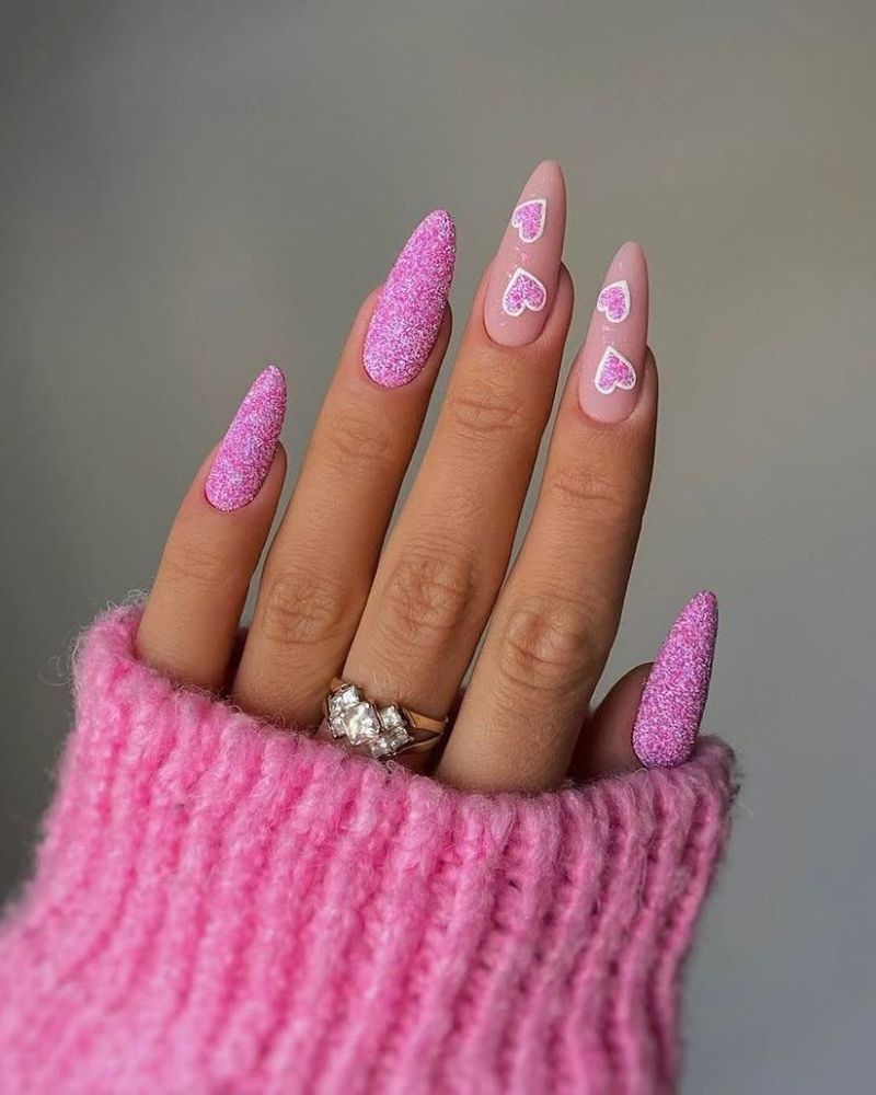 Pink Nails