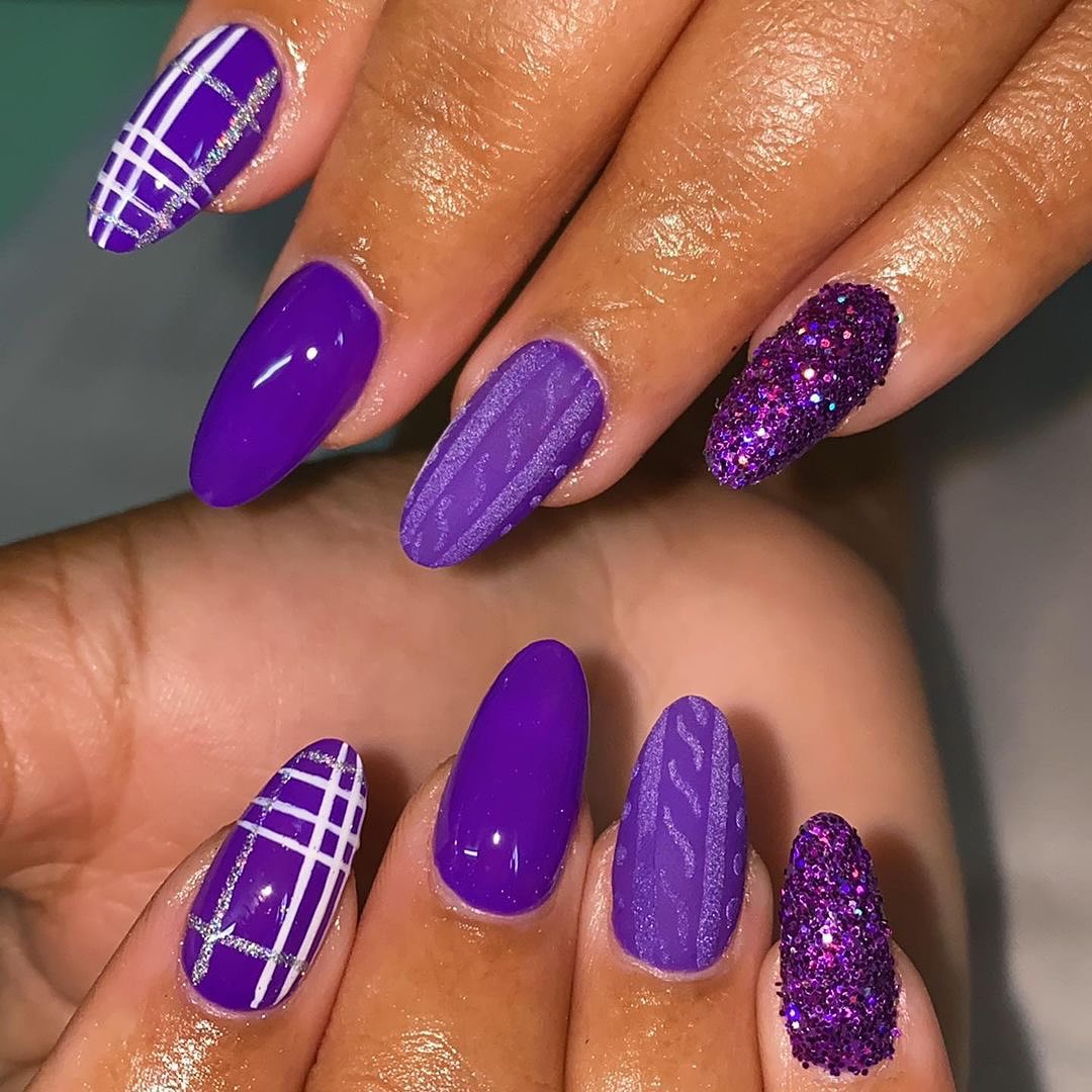 Purple Nails