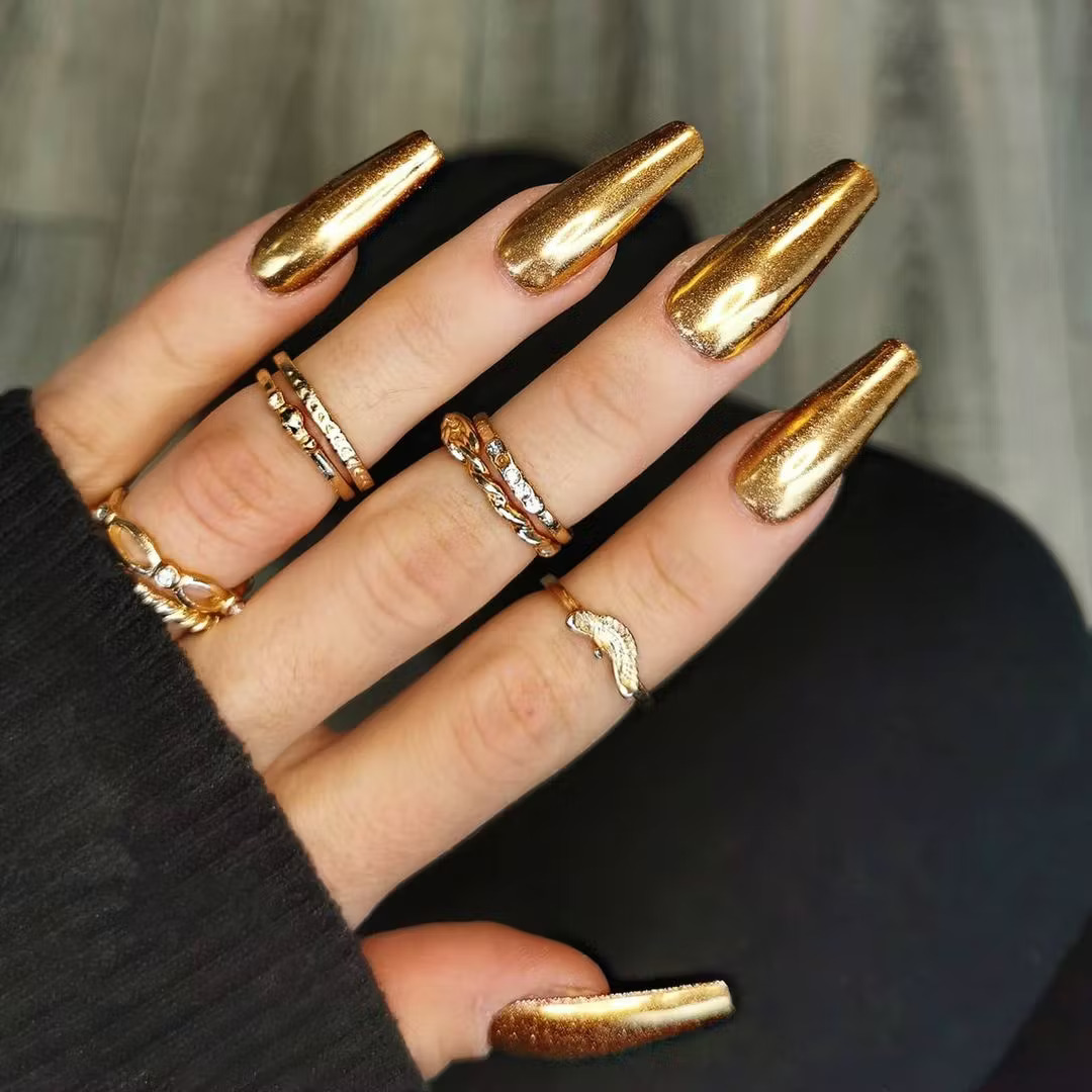 Gold Nails