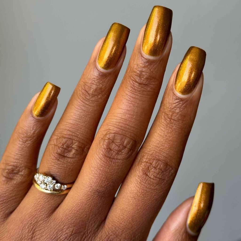 Gilded Petal Sway