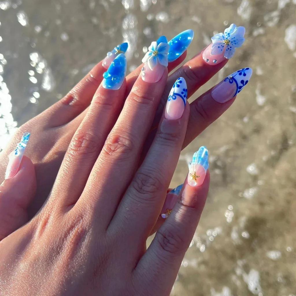 Ocean 3D Floral 