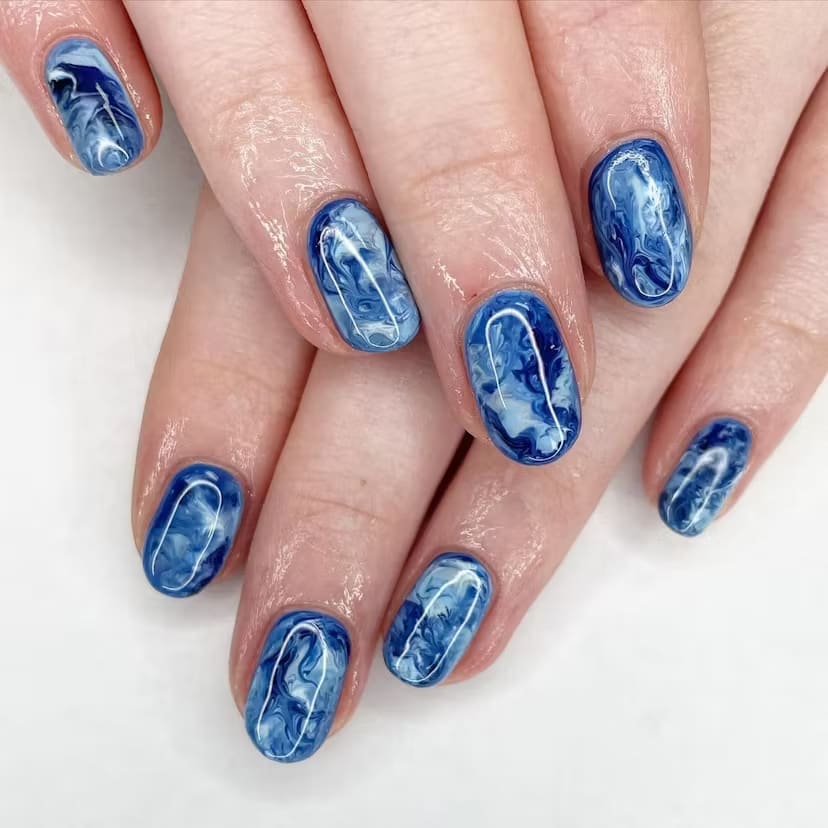 Shadowed Sapphire