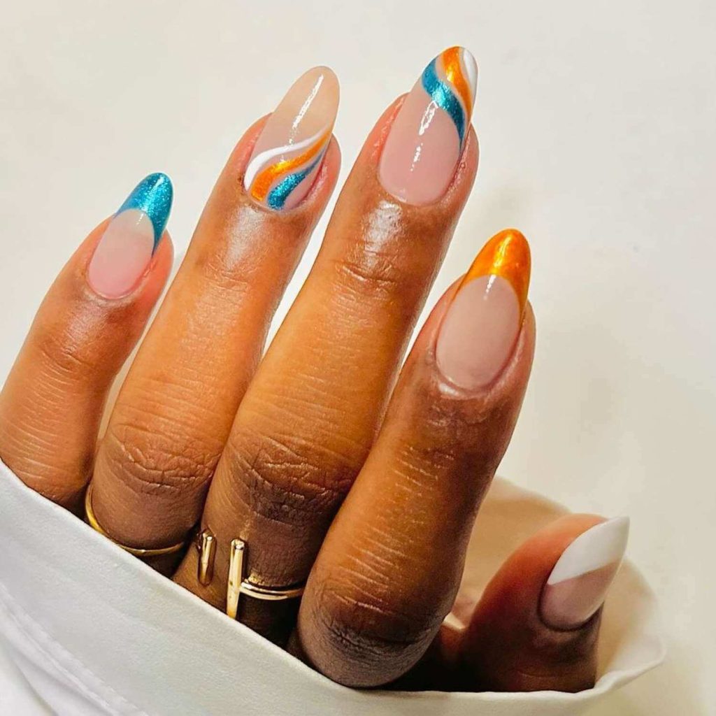Sunset Orange Glimmer