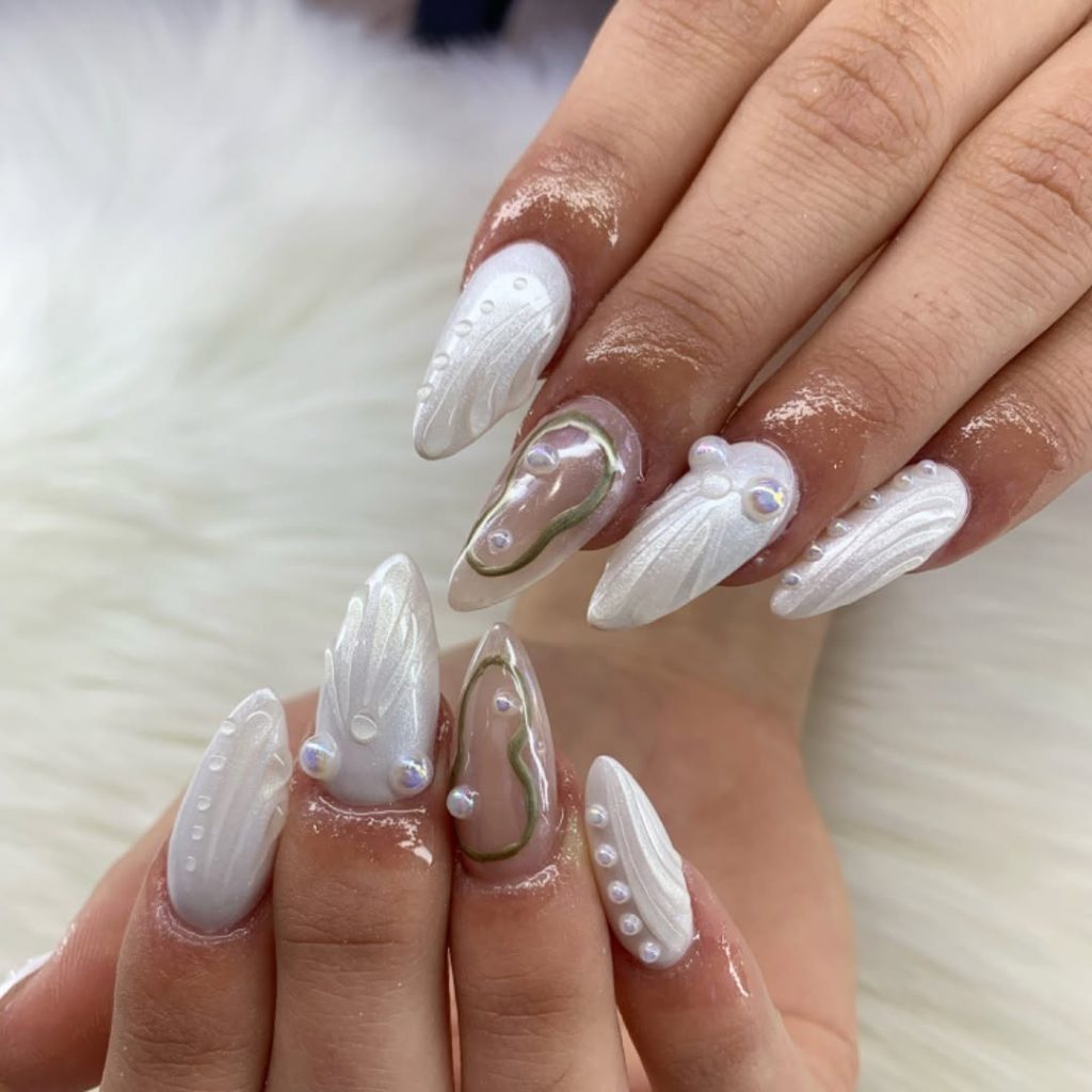 Silver Pearl Halo