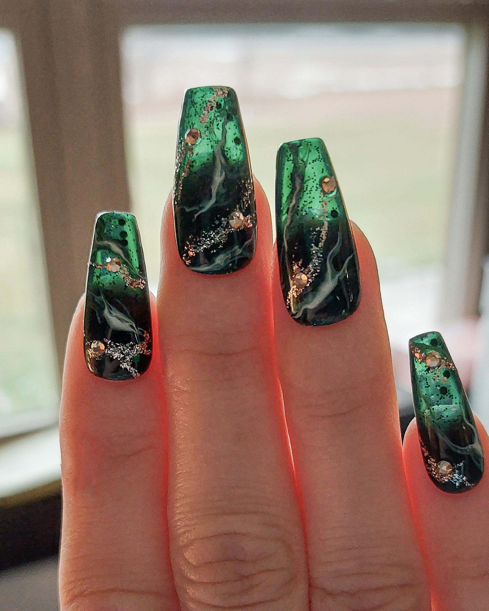 Green Nails