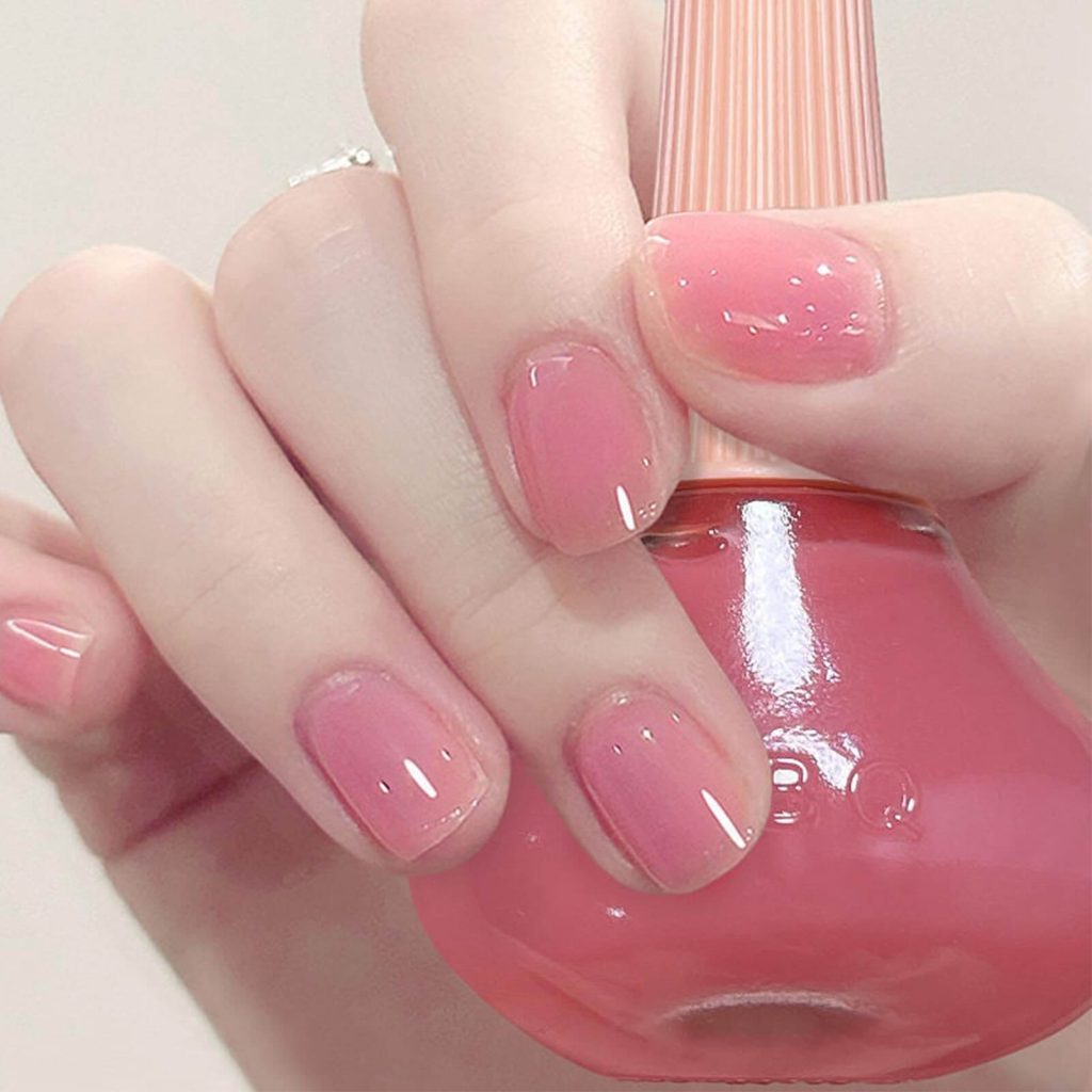 Glassy Dream Nails