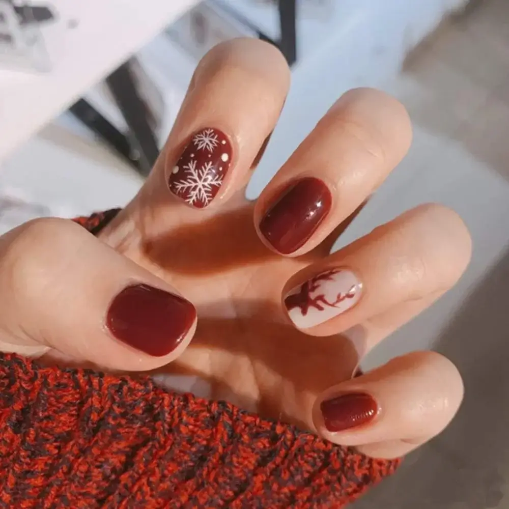 Scarlet Holiday Acrylics