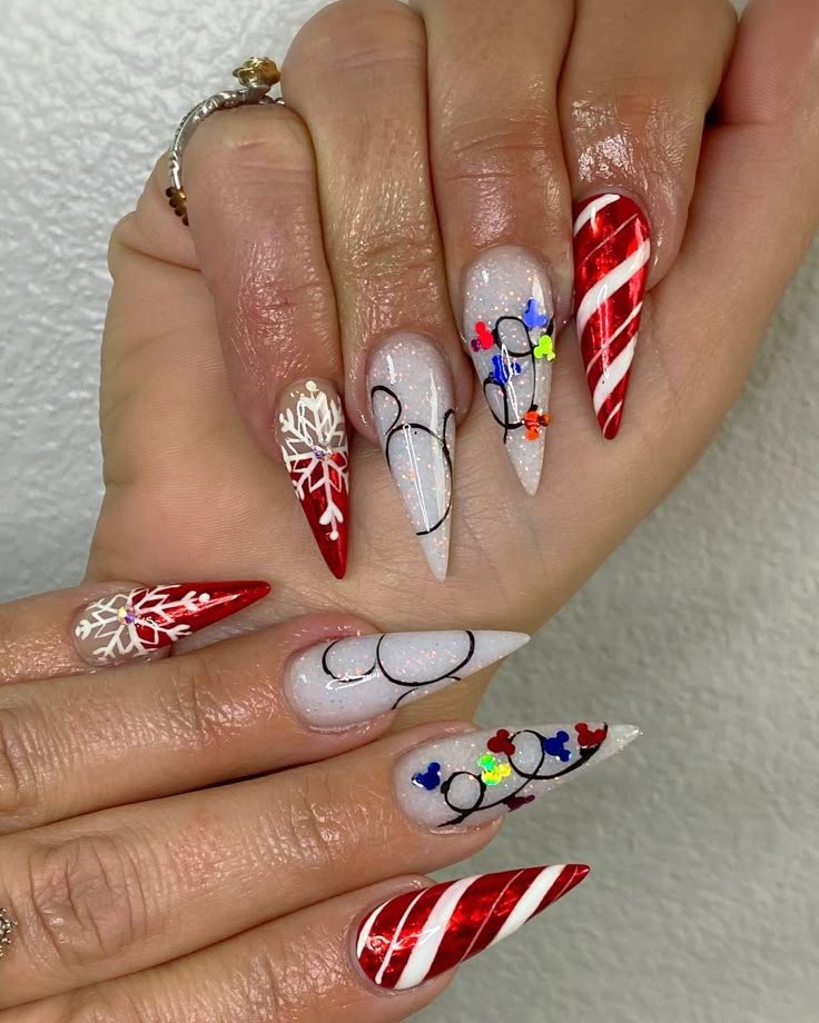 Acrylic Christmas Nails