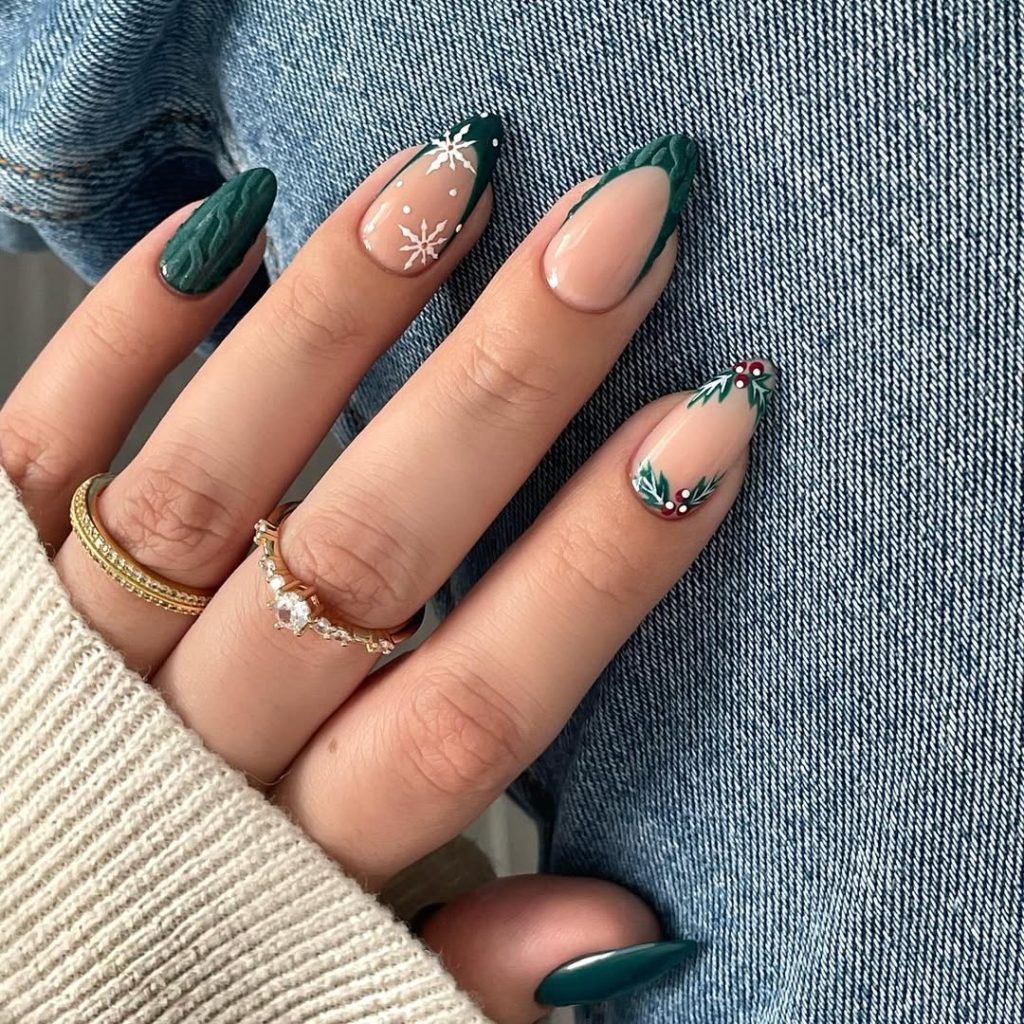 Evergreen Almond Charm