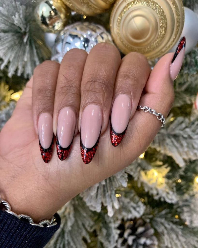 Cherry Shine Nails