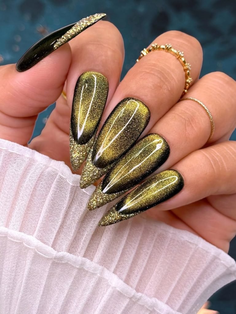 Golden Almond Elegance