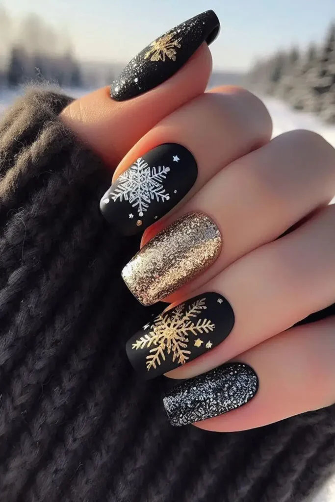 Golden Black Frost
