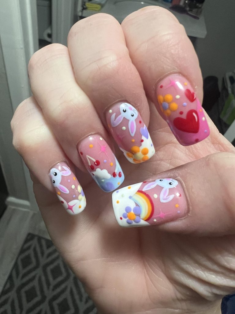 Whimsical Storybook Nails That Turn Spring Into Magic