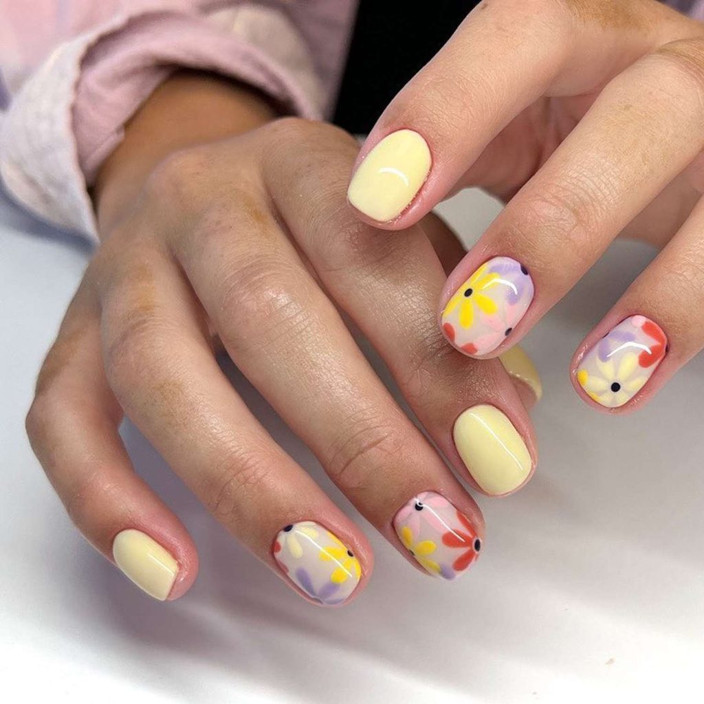 These Playful Pastel Nails Are Pure Spring Happiness