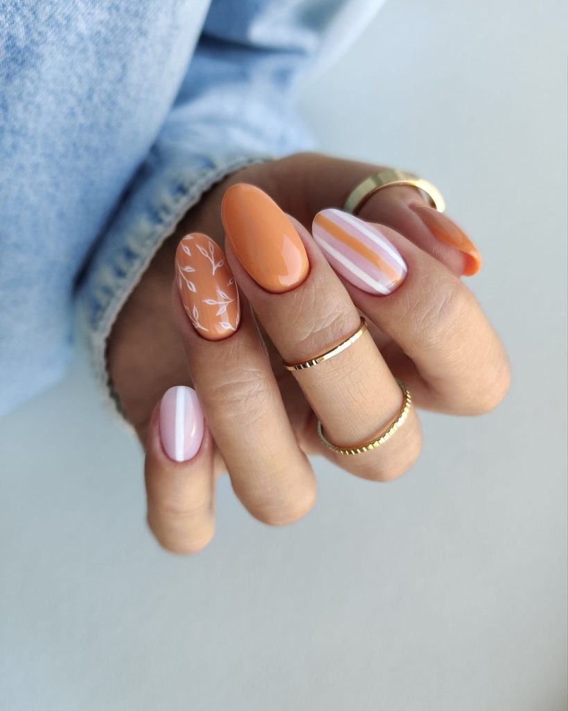 Soft Citrus Nails That Feel Fresh and Polished