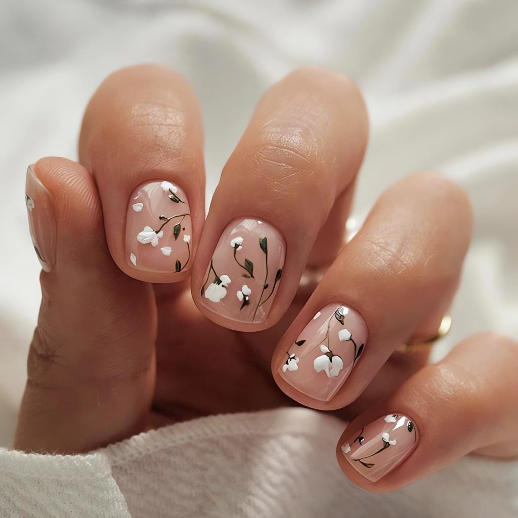 Tiny Blooms That Make Your Nails Look Instantly Elegant