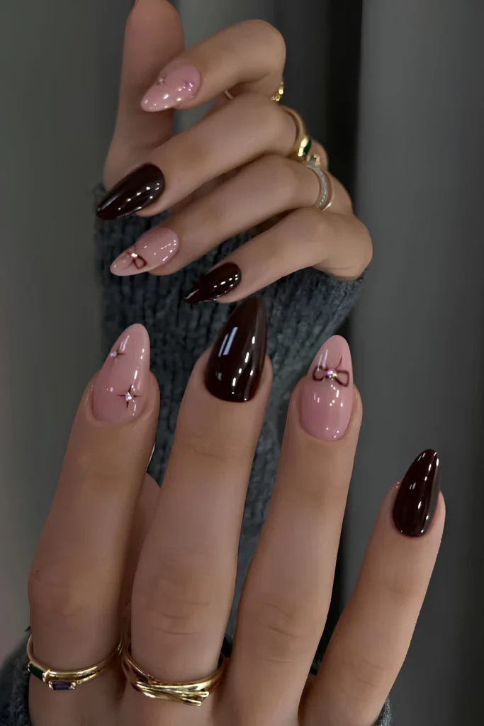 This Classy Bow Nail Design Feels Soft, Chic, and Irresistible