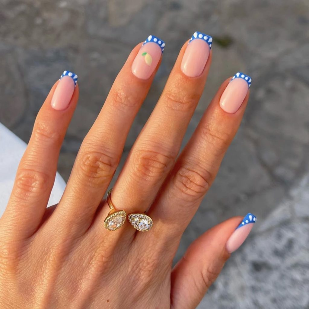 Chic Coastal French Tips That Redefine Classy Beach Nails