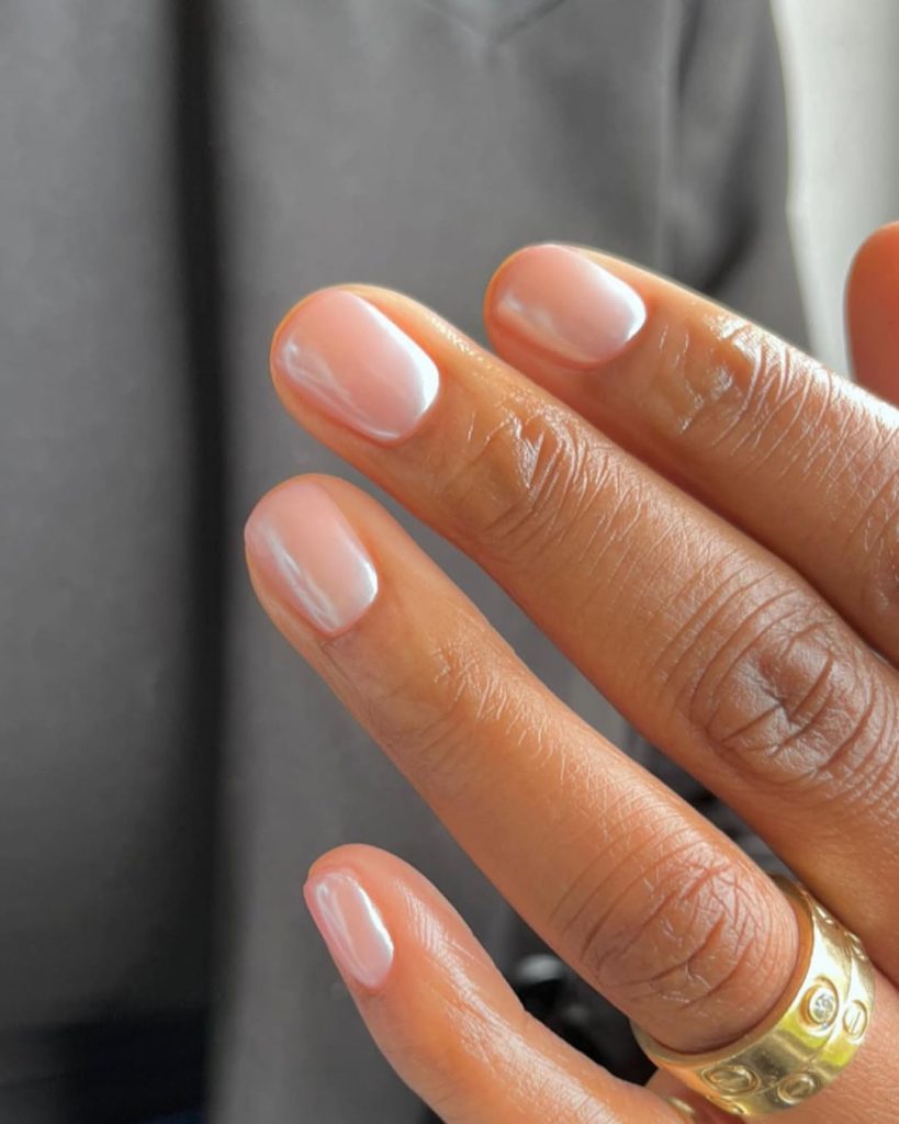 Milky Sheer Natural Nails