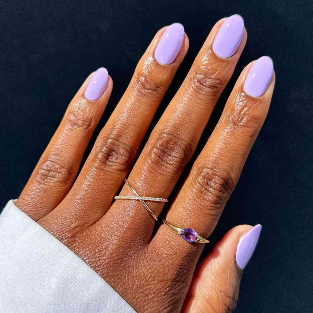 Lavender Grace Nails