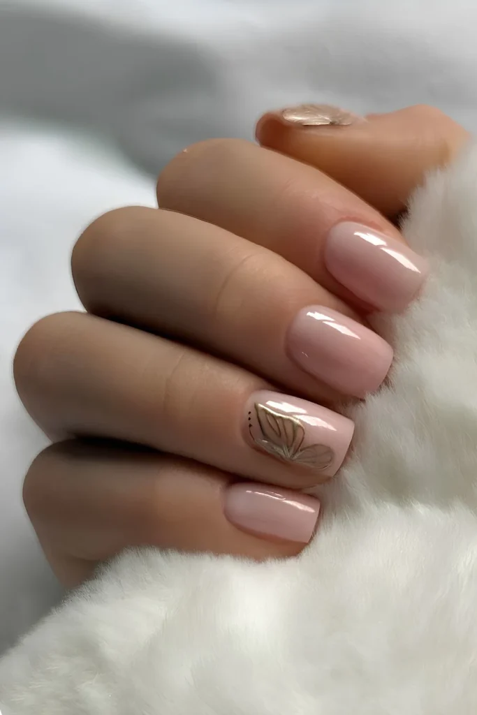  This Soft Pink Nail Look Is Quiet Luxury at Its Finest