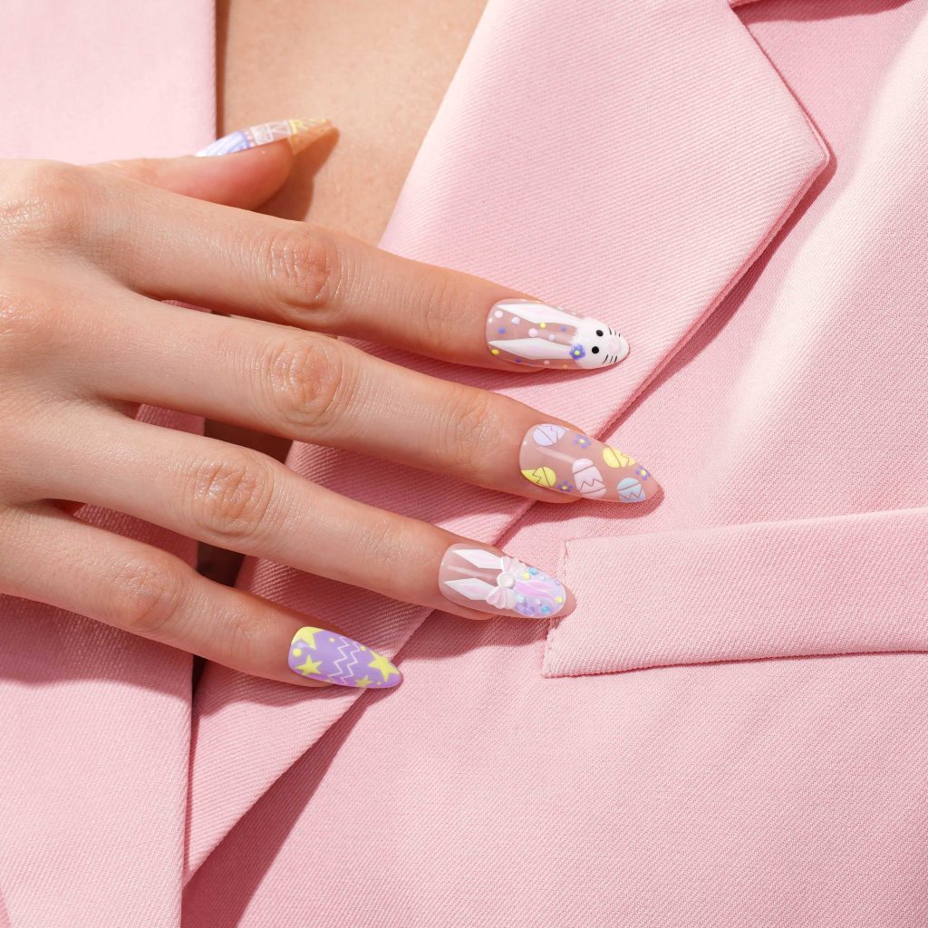 Cute Easter Bunny Nails That Make Spring Extra Fun