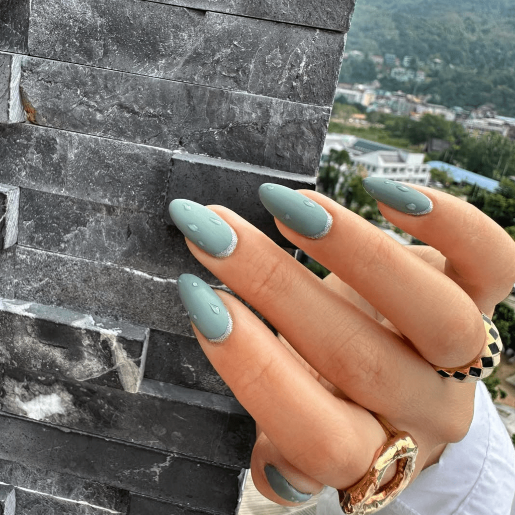 These Dewy Sage Nails Are Stealing Spring’s Spotlight