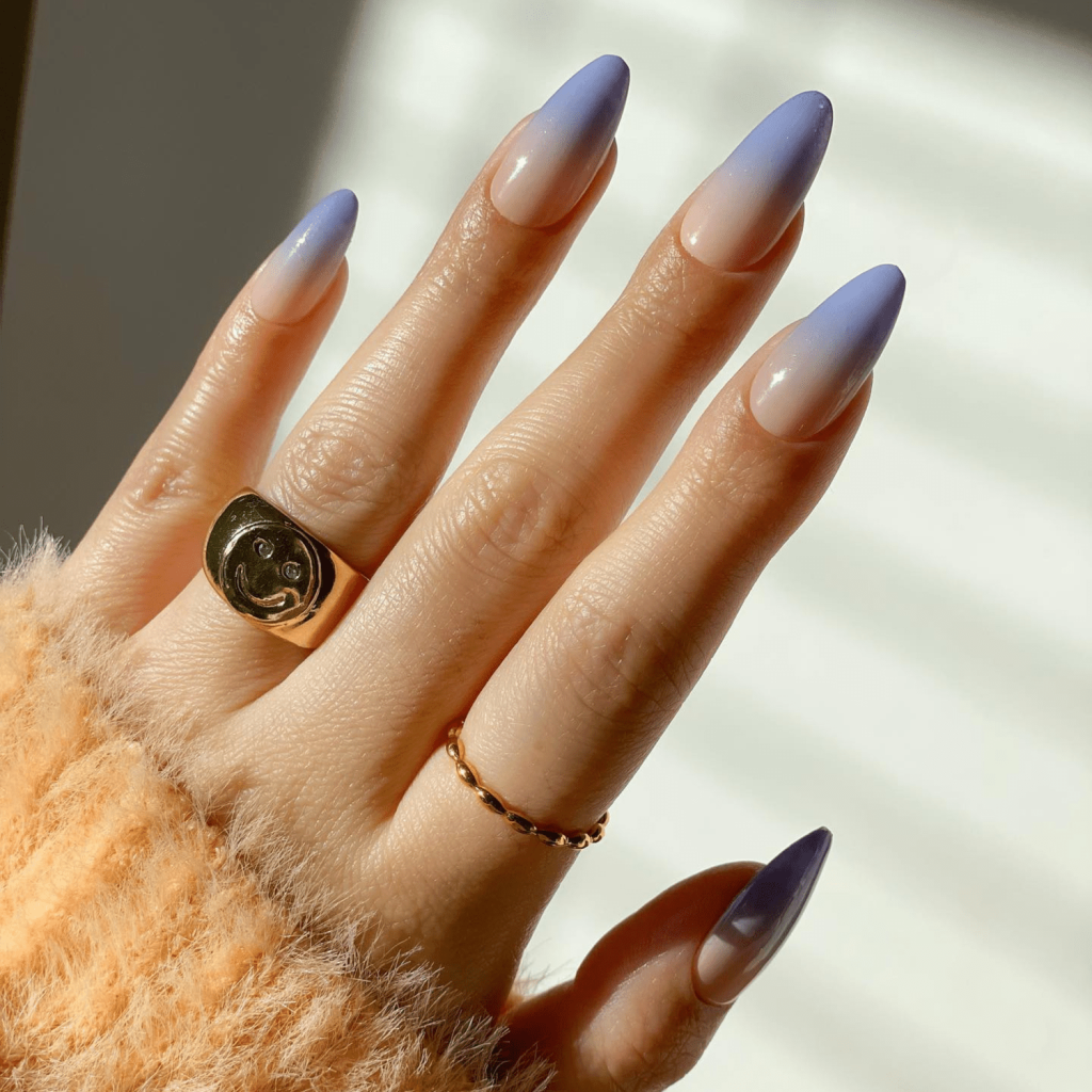 Lavender Ombre Nails That Feel Calm and Captivating