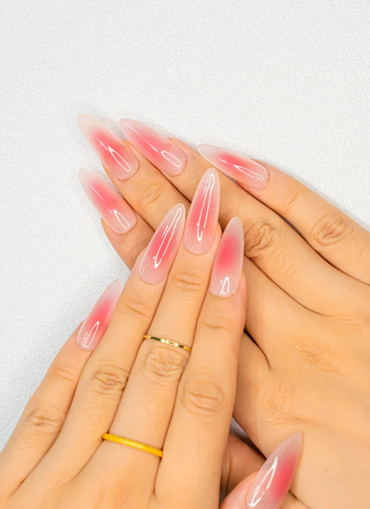 Blush Ombre Nails That Instantly Catch Attention