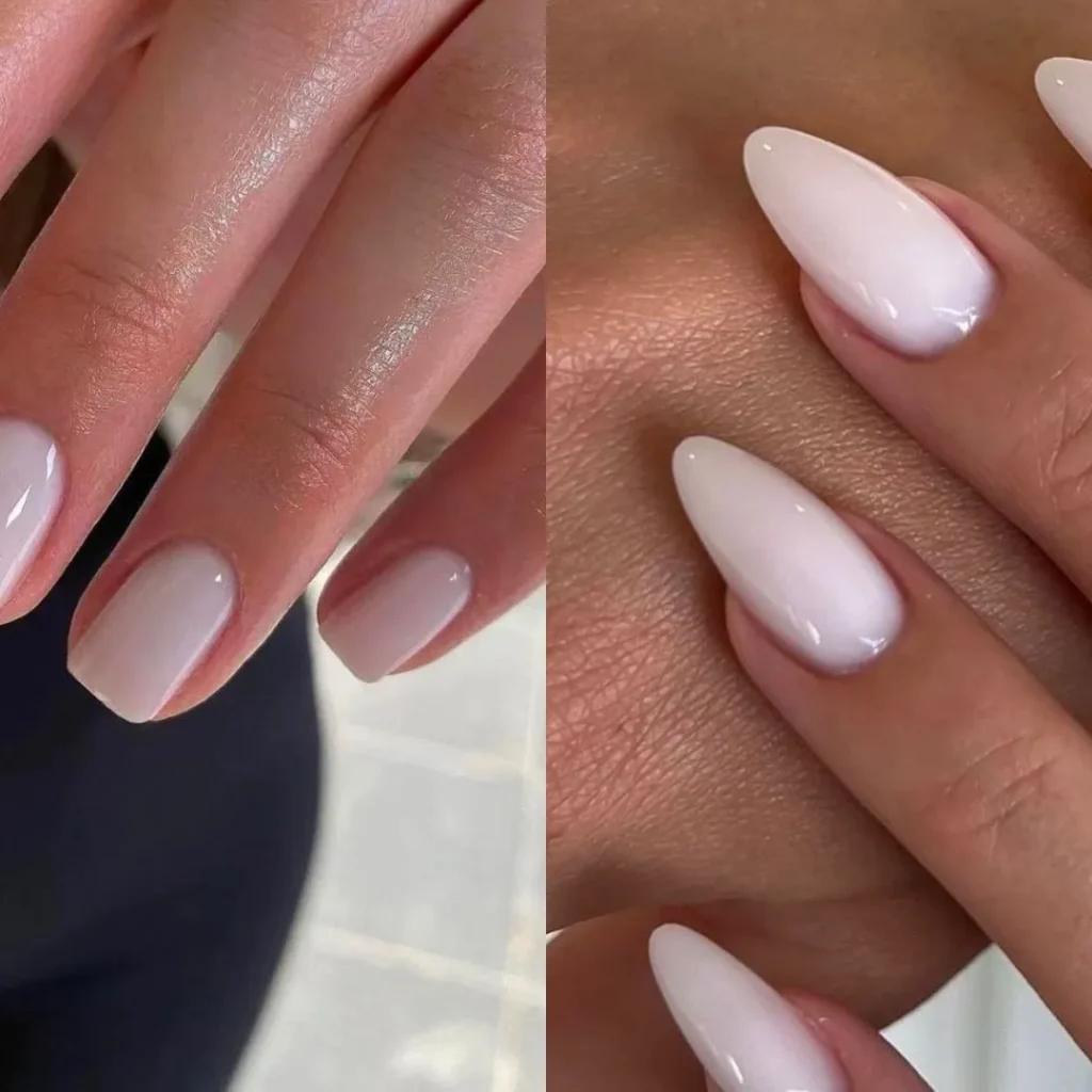 Milky White Nails That Elevate Every Look Instantly