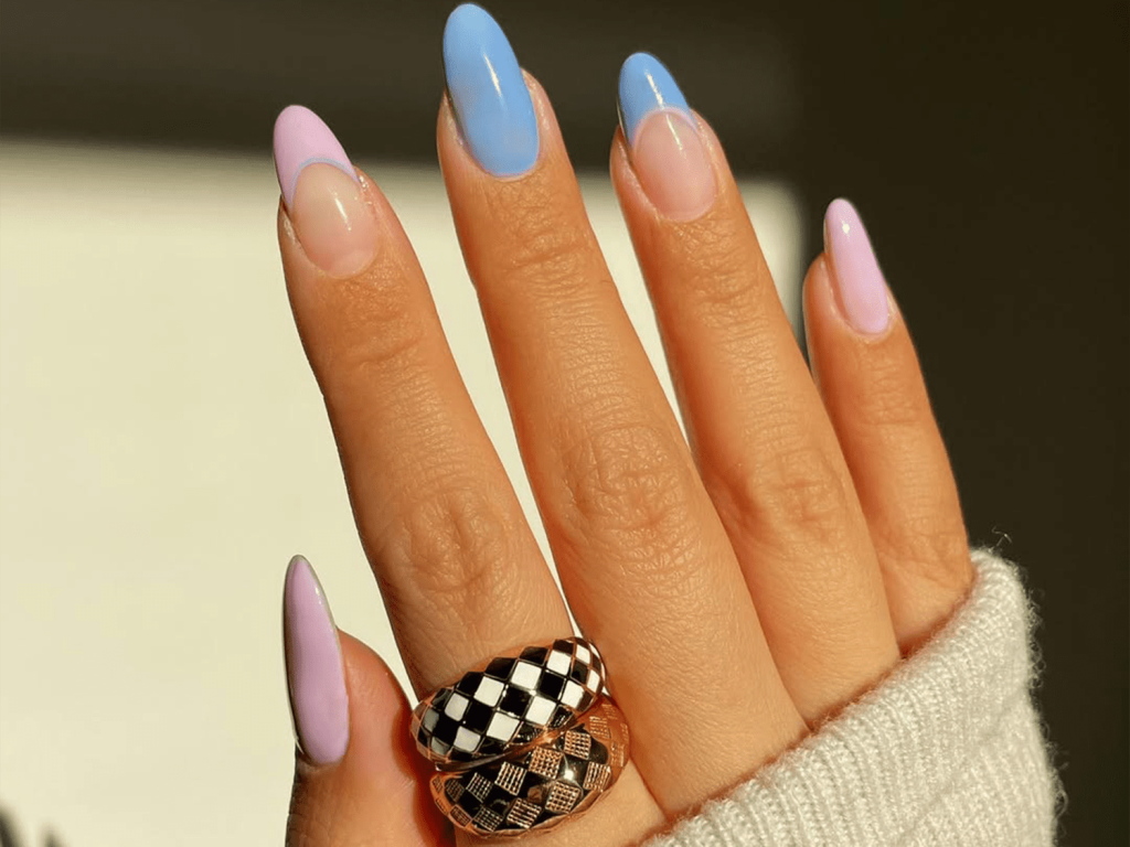 Pastel French Fade Nails With a Soft Modern Twist