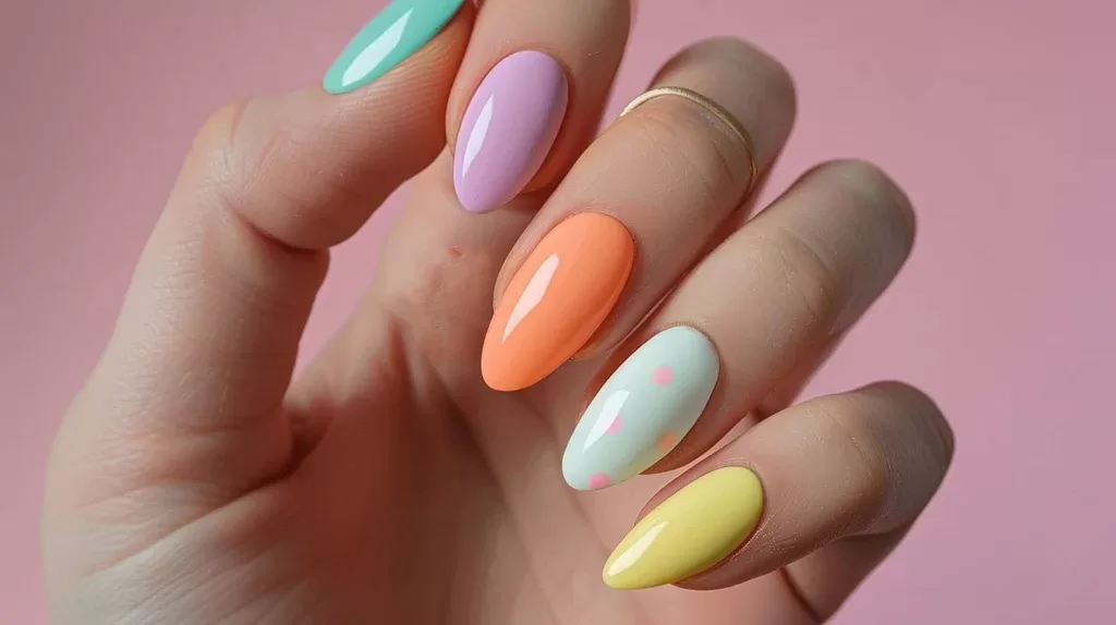 Candy Pastel Mix Nails That Brighten Every Look