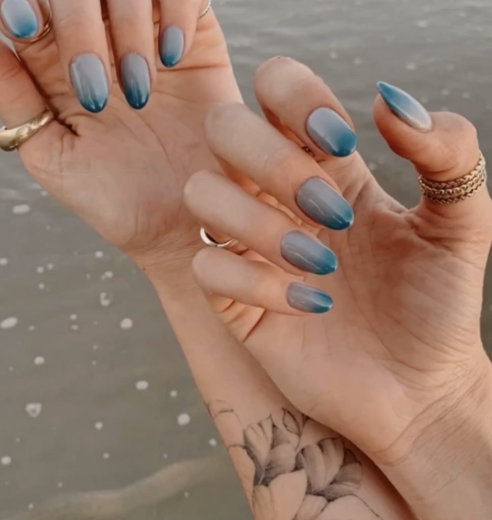 Ocean Fade Nails You Will Keep Staring At
